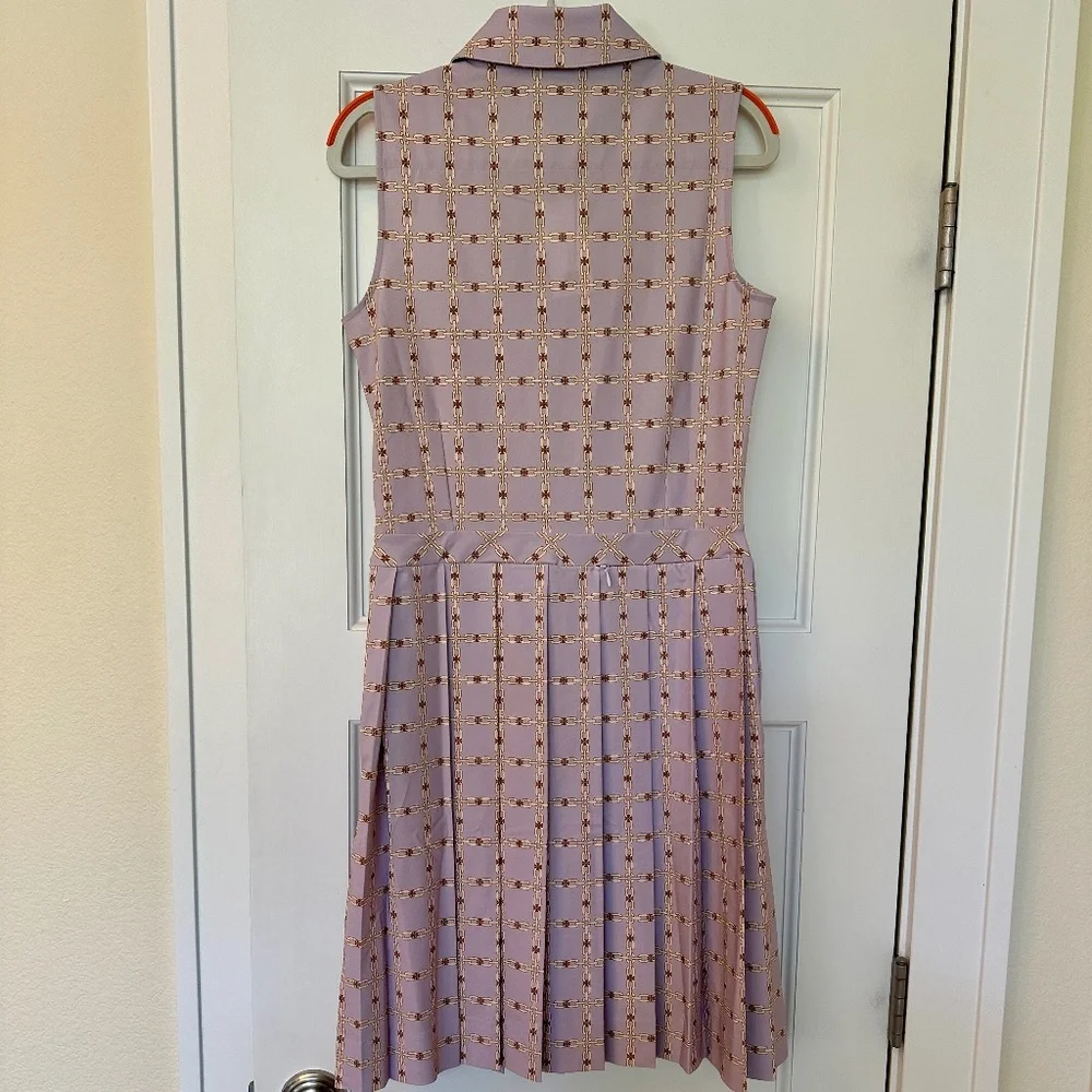 🍬 Tory Burch Sport Printed Performance Stretch Golf Dress - NWT - Size S 🍬 - Picture 4 of 7